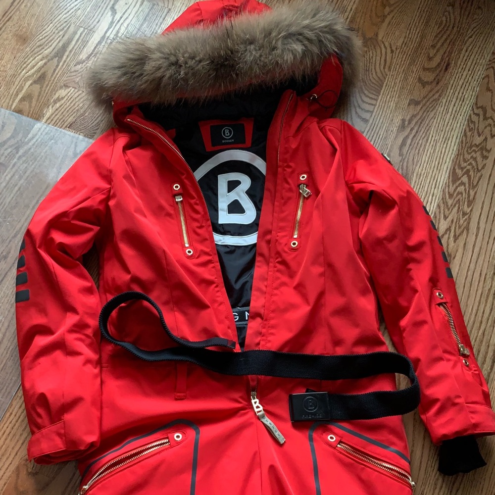 Bogner ski suit(one piece$